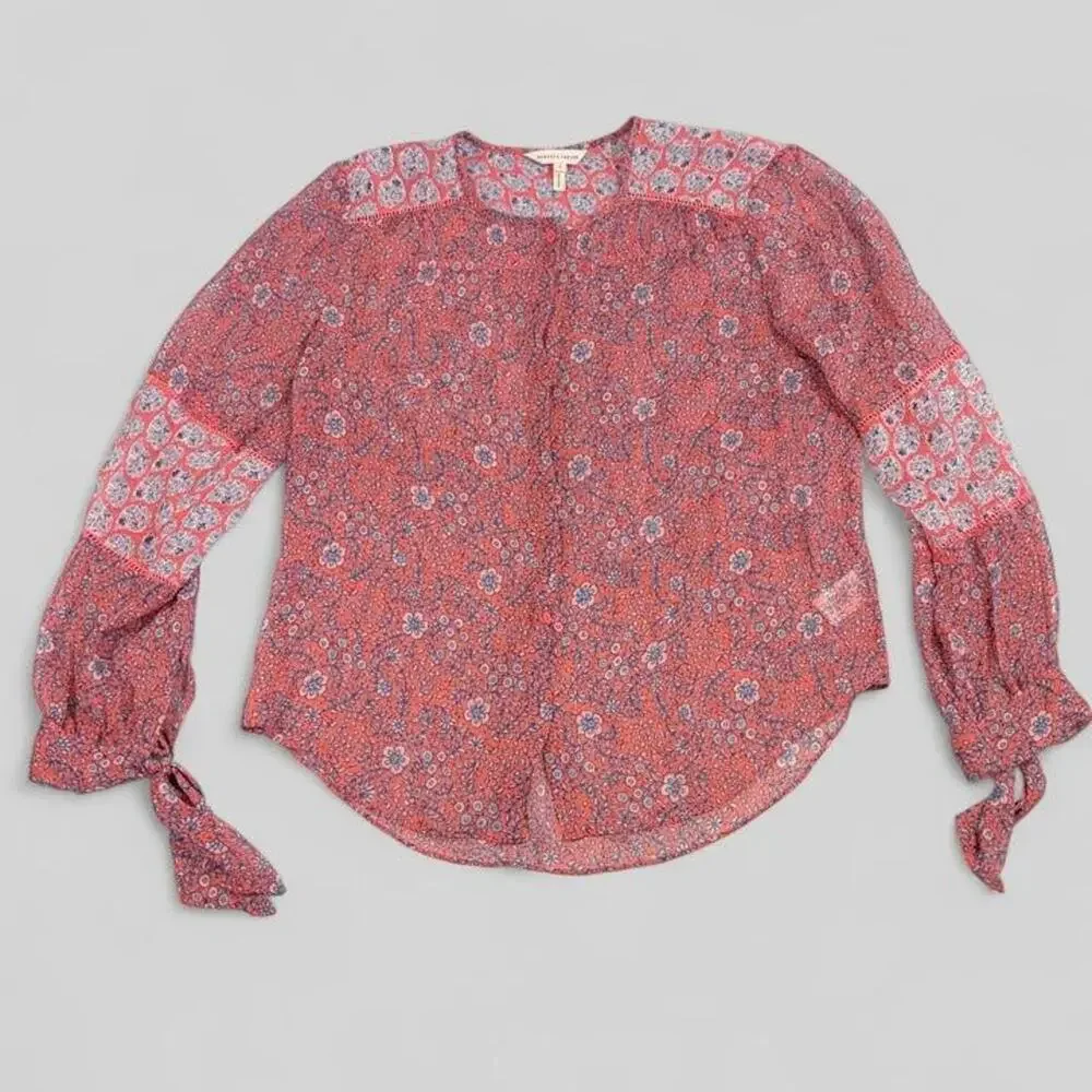 Rebecca Taylor women’s 100% silk blouse, size 6